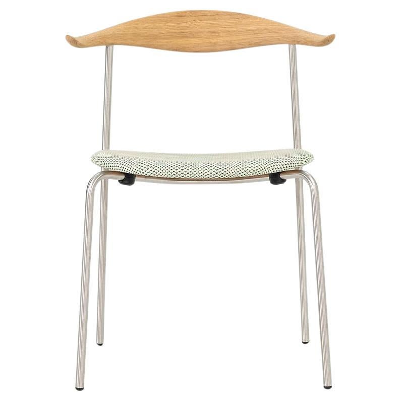 2023 Hans Wegner for Carl Hansen Sedia CH88P Oil Oak COL Pelle Acciaio Inossidabile