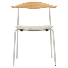 2023 Hans Wegner for Carl Hansen Sedia CH88P Oil Oak COL Pelle Acciaio Inossidabile