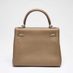 Hermès Étoupe Togo Kelly 25 PHW 2023