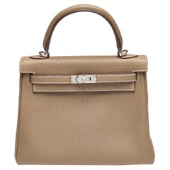 Hermès Étoupe Togo Kelly 25 PHW 2023