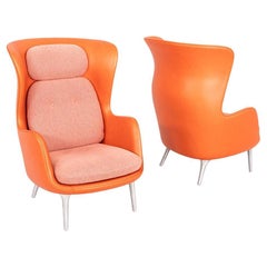 2023 Jaime Hayon for Fritz Hansen Ro Lounge Chair 2x Available