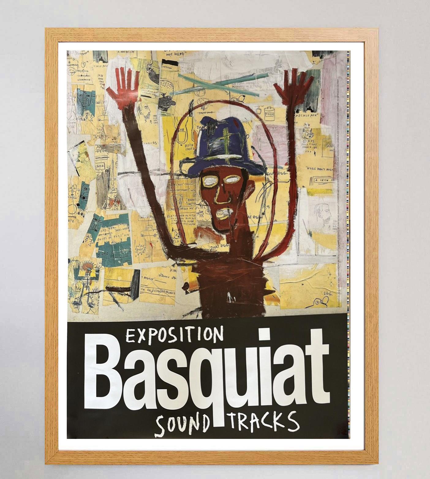 French 2023 Jean-Michel Basquiat - Soundtracks - Philharmonie de Paris Original Poster For Sale