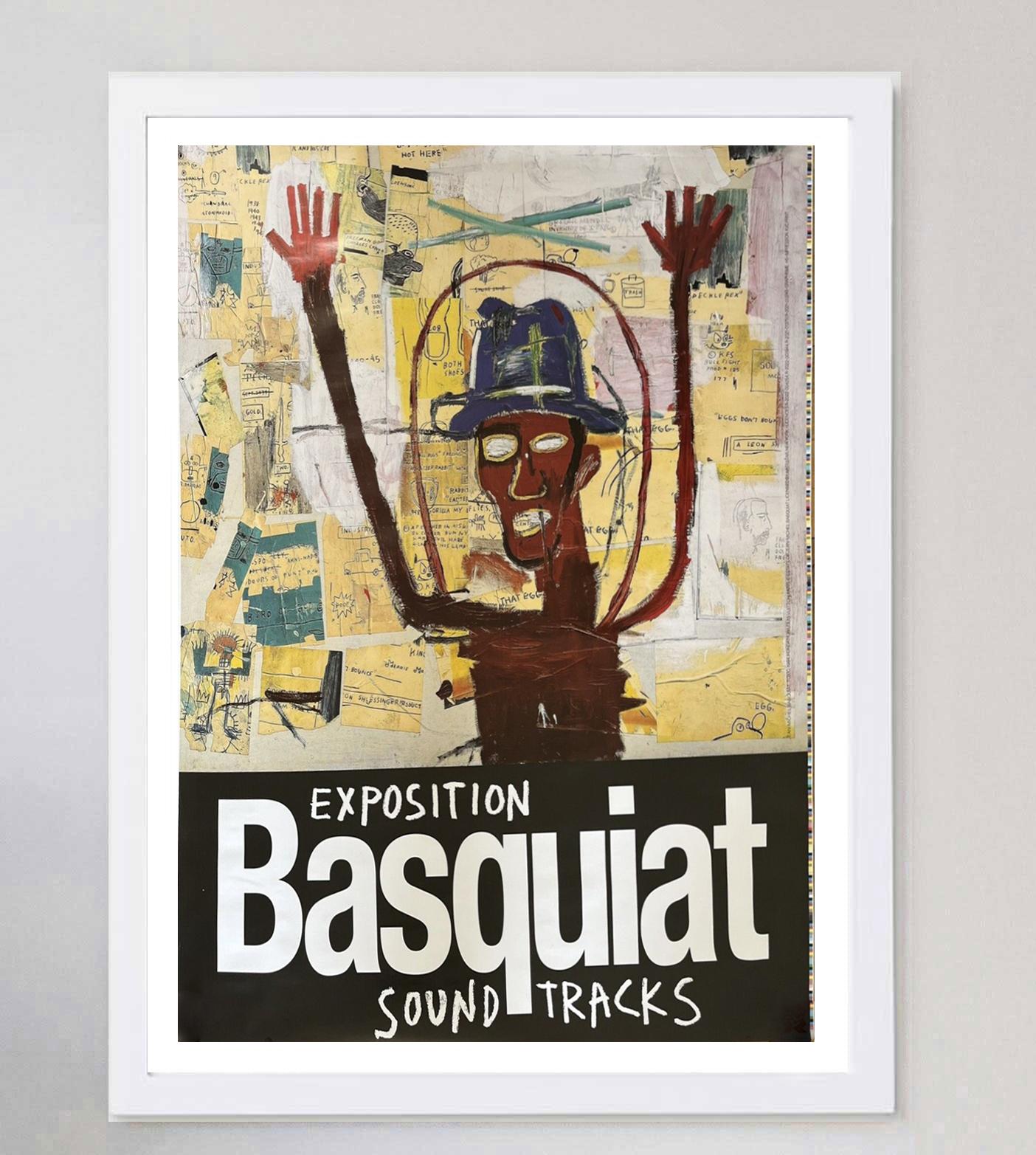 2023 Jean-Michel Basquiat - Soundtracks - Philharmonie de Paris Original Poster In Good Condition For Sale In Winchester, GB