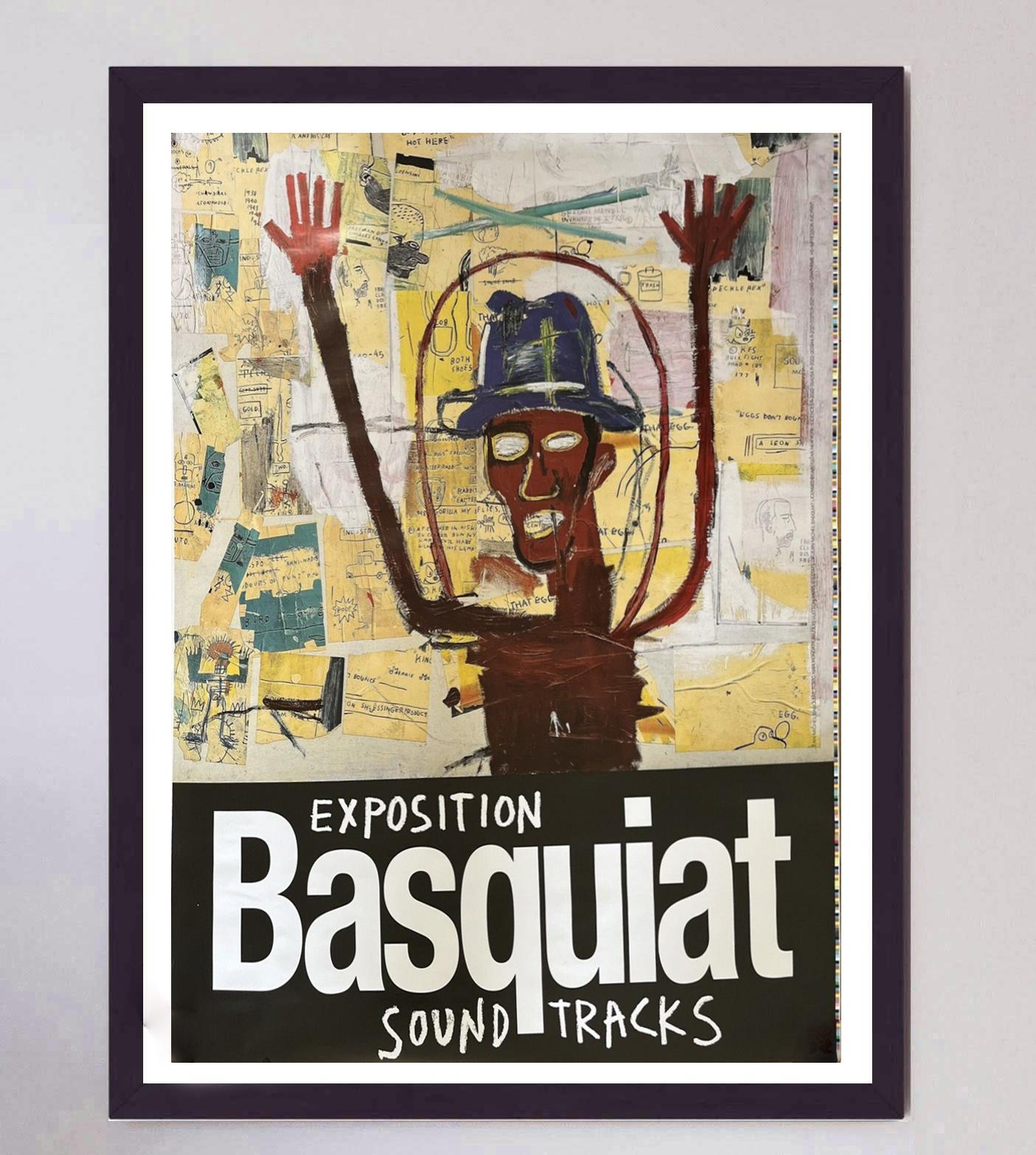 Contemporary 2023 Jean-Michel Basquiat - Soundtracks - Philharmonie de Paris Original Poster For Sale