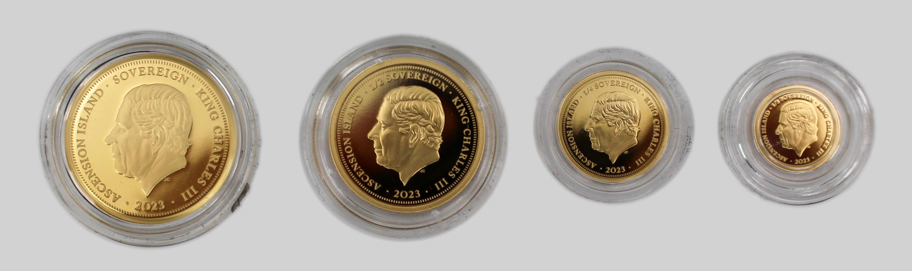 2023 Sovrano d'oro a prova di incoronazione di Charles III In condizioni ottime in vendita a Worcester, GB
