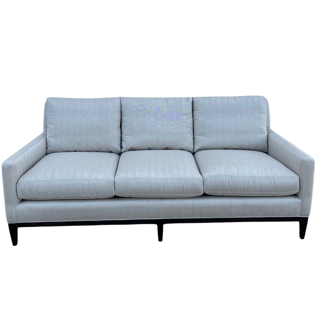 Modern 2023 Lee Industries Performance Transitional Sofa For Sale