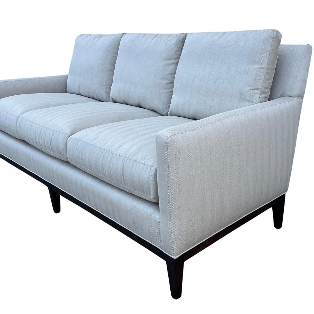 Contemporary 2023 Lee Industries Performance Transitional Sofa For Sale