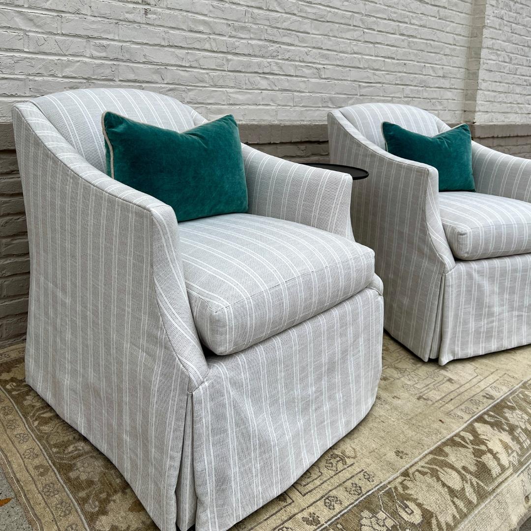 2023 Lee Industries Traditional Swivel Chair 1