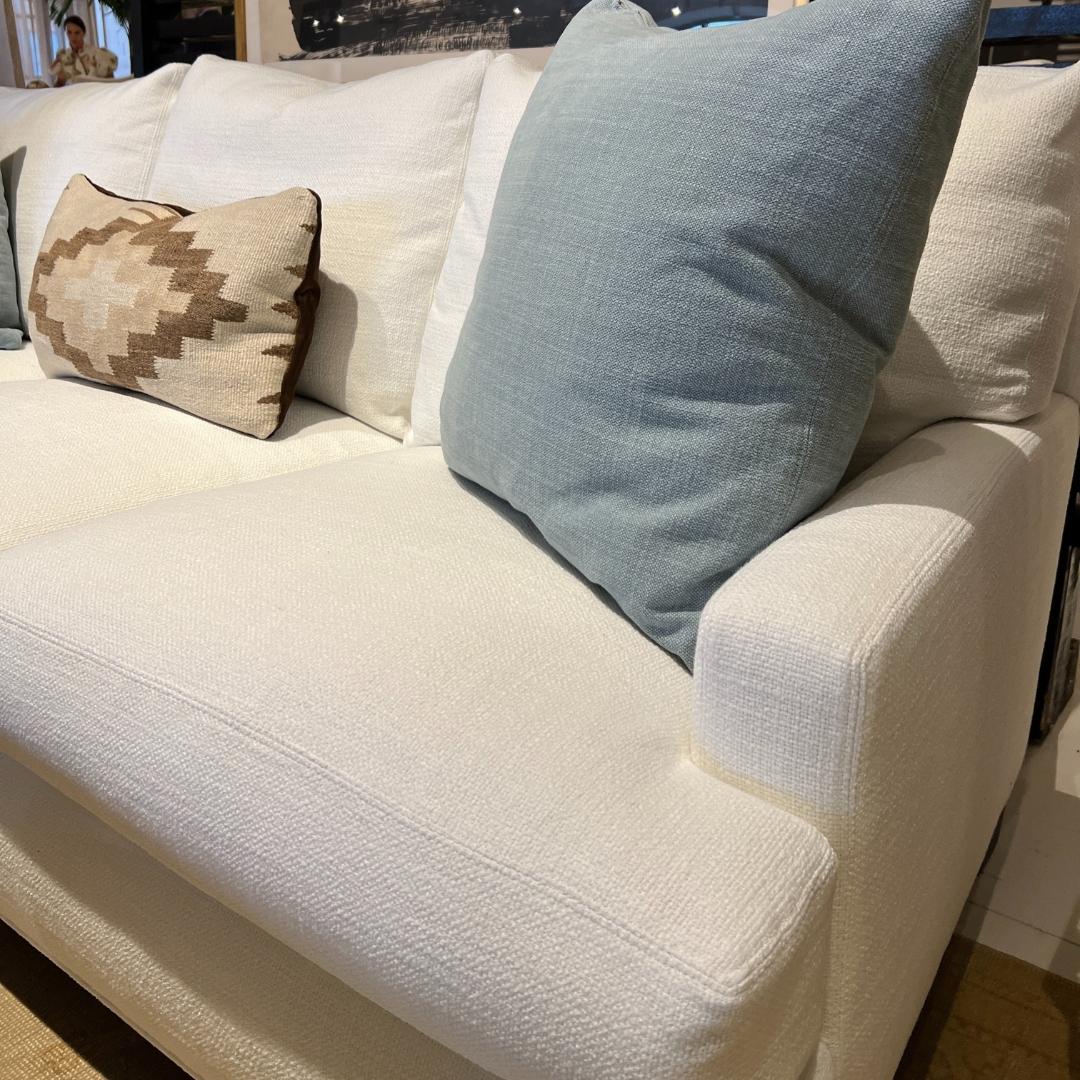 Textile 2023 Lee Industries Transitional Sofa For Sale