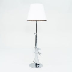 2023 Lounge Gun Floor Lamp in Chrome by Philippe Starck for Flos Made in Italy