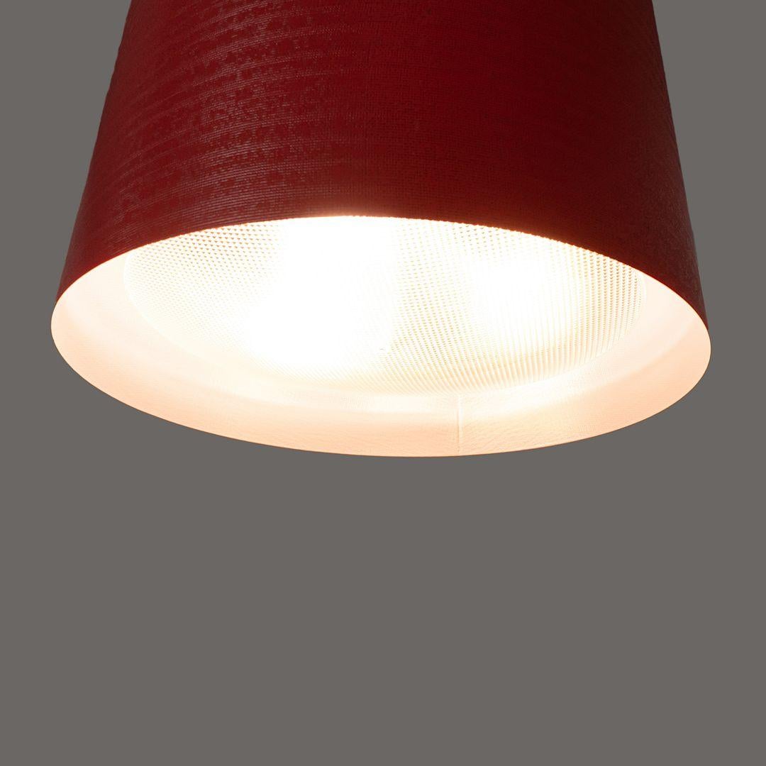 2023 Marc Sadler for Foscarini of Italy Twiggy Floor Lamp in Red In Excellent Condition For Sale In Philadelphia, PA