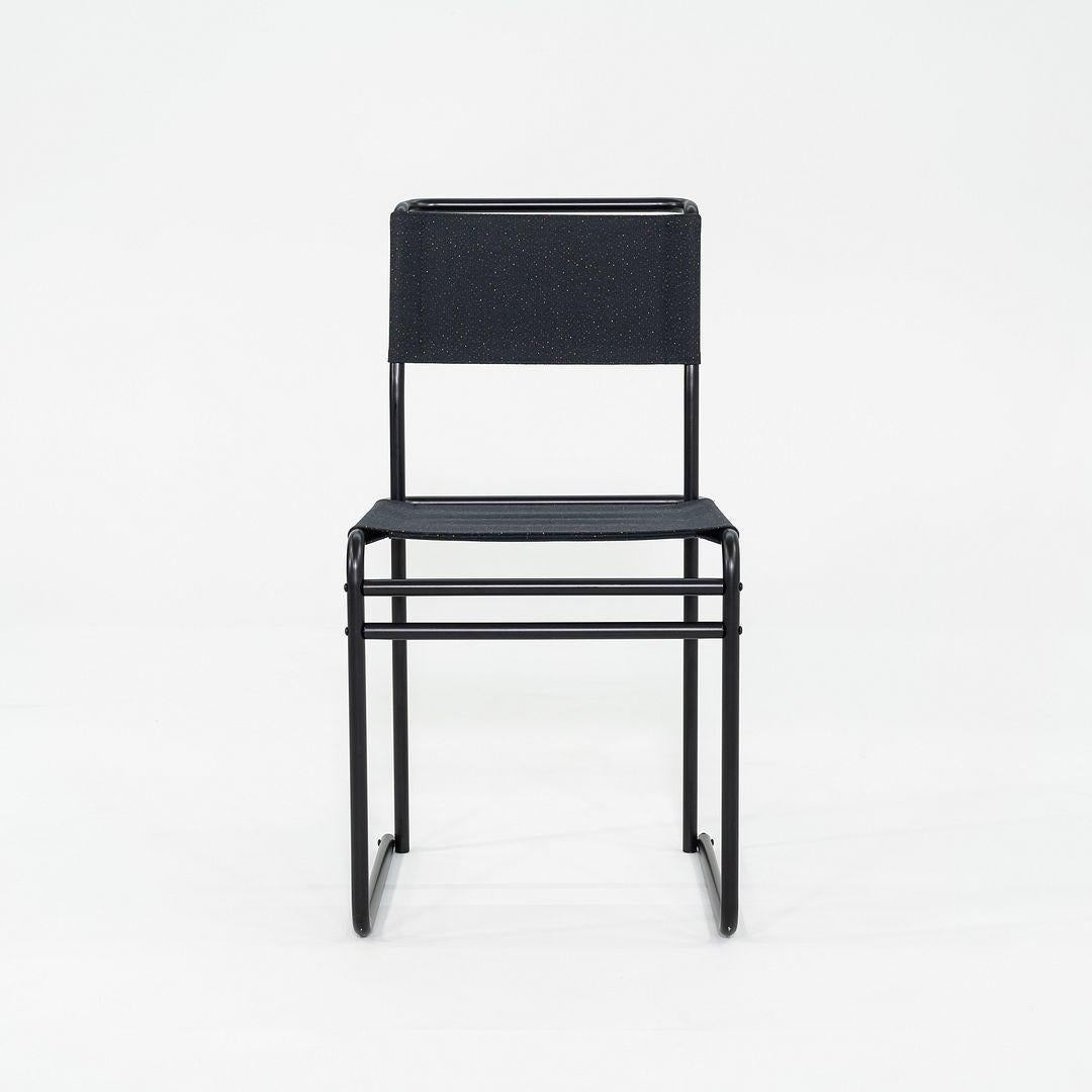 Allemand 2023 Marcel Breuer pour Tecta Chaise de salle à manger B40 avec tissu et structure noirs en vente