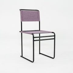 2023 Marcel Breuer para Tecta B40 Silla de comedor de tela morada y estructura negra