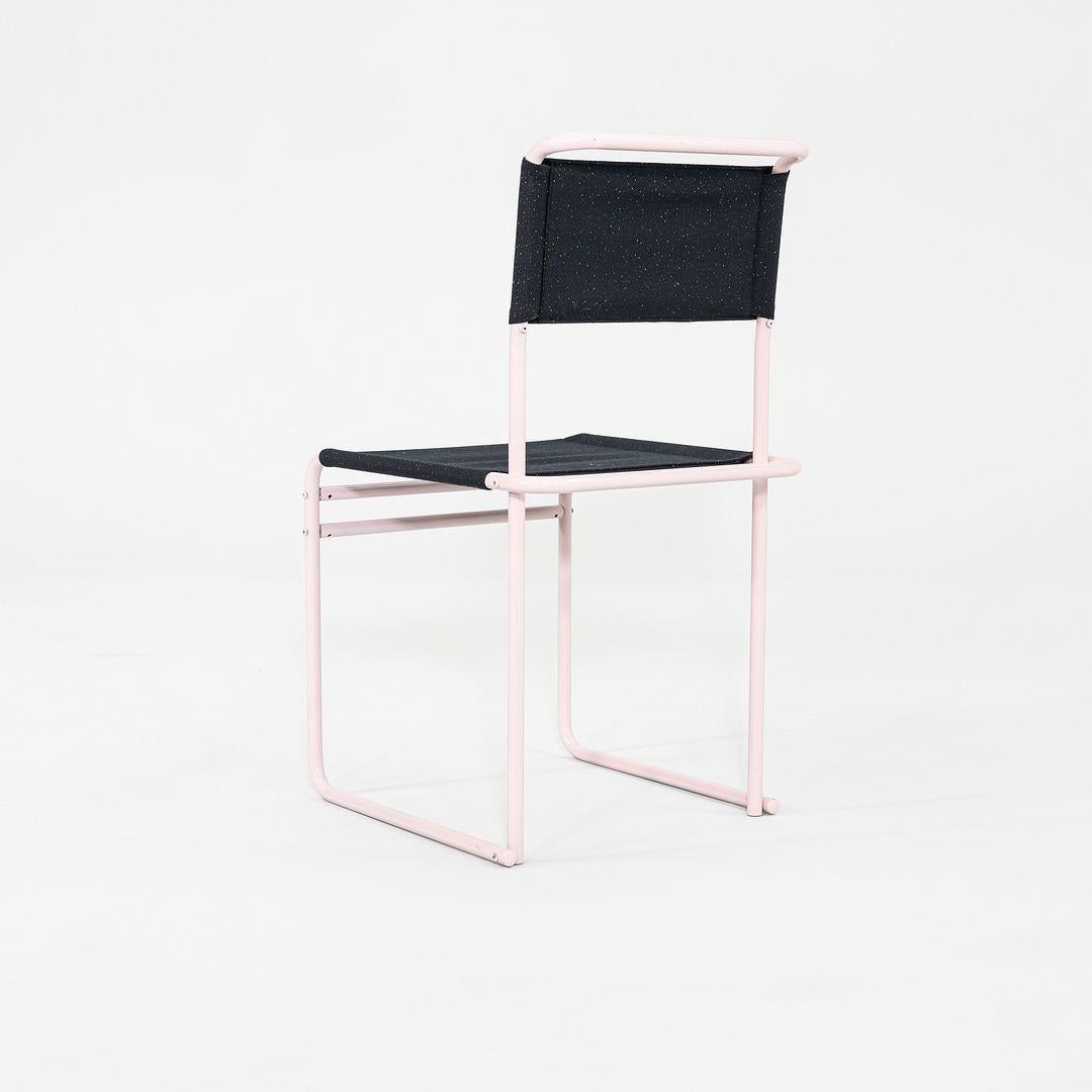 XXIe siècle et contemporain 2023 Marcel Breuer pour Tecta B40 Chaise de salle à manger / d'appoint en tissu noir avec cadre en vente