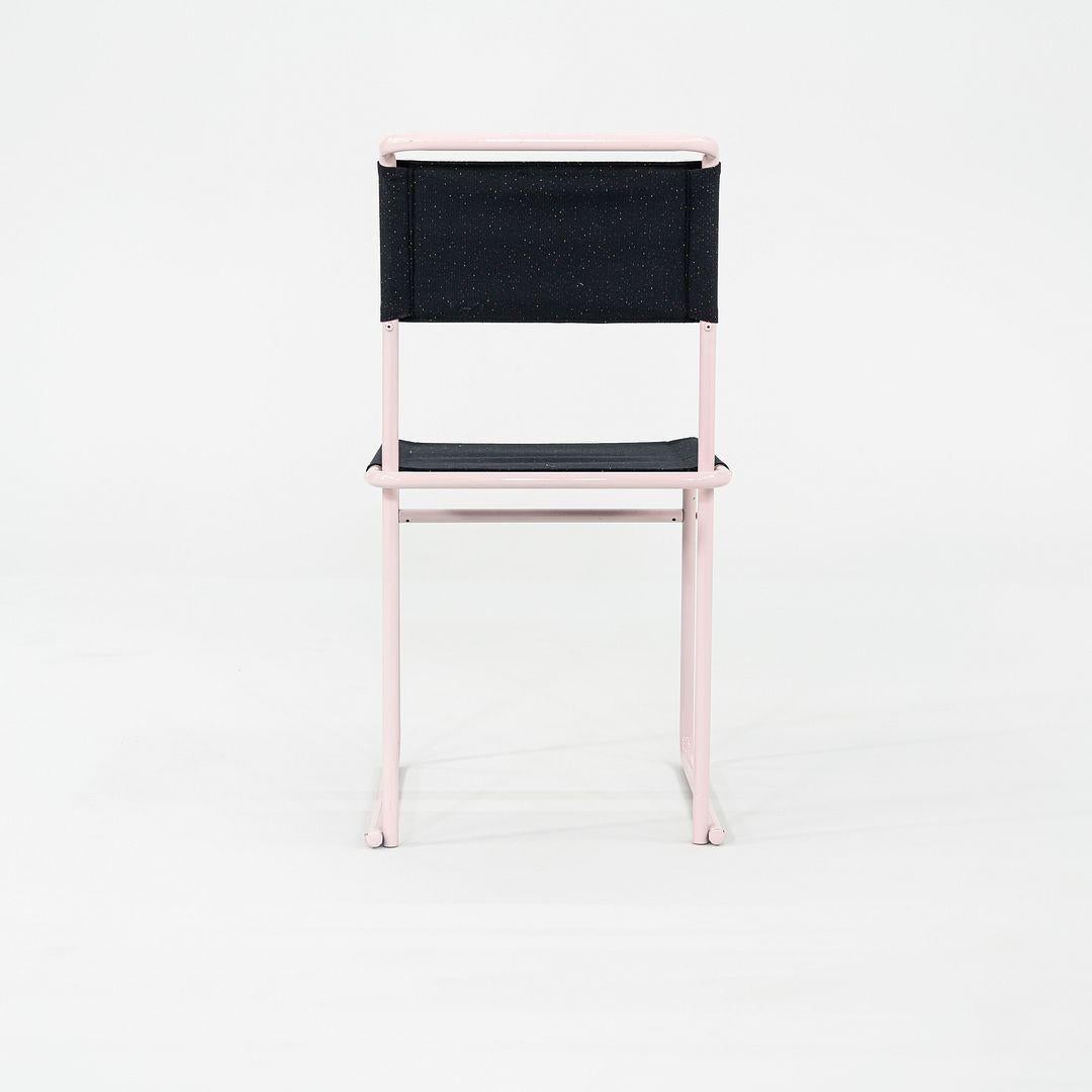 Acier 2023 Marcel Breuer pour Tecta B40 Chaise de salle à manger / d'appoint en tissu noir avec cadre en vente