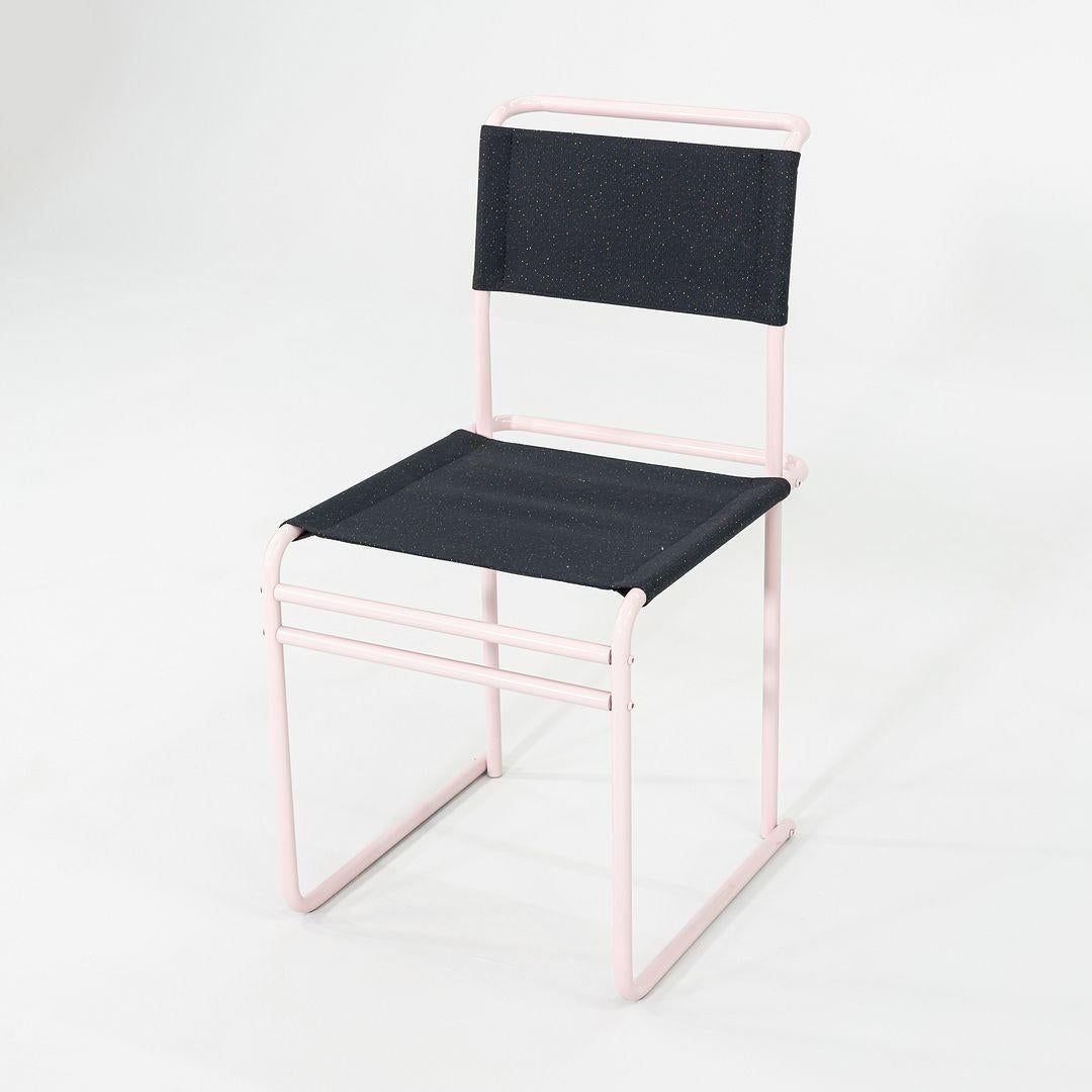 2023 Marcel Breuer pour Tecta B40 Chaise de salle à manger / d'appoint en tissu noir avec cadre en vente 2