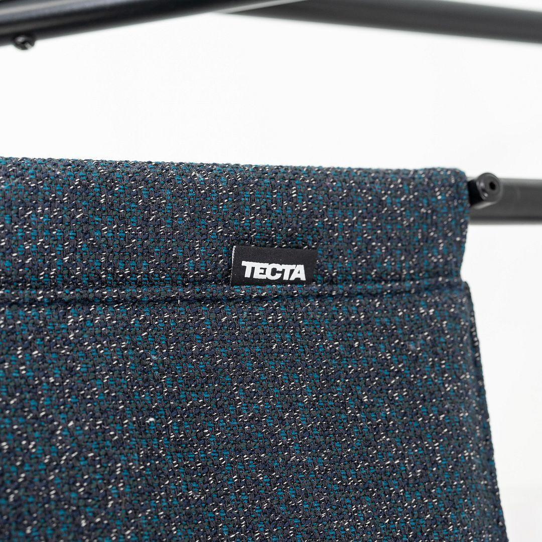 2023 Marcel Breuer für Tecta D4 Bauhaus Folding Lounge Chair mit blauem Stoff im Angebot 5