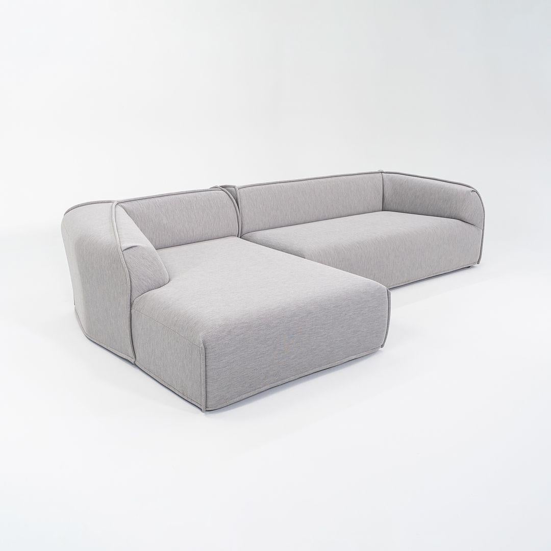 Italian 2023 M.a.s.s.a.s. Composition A30DX Sofa by Patricia Urquiola for Moroso in Grey