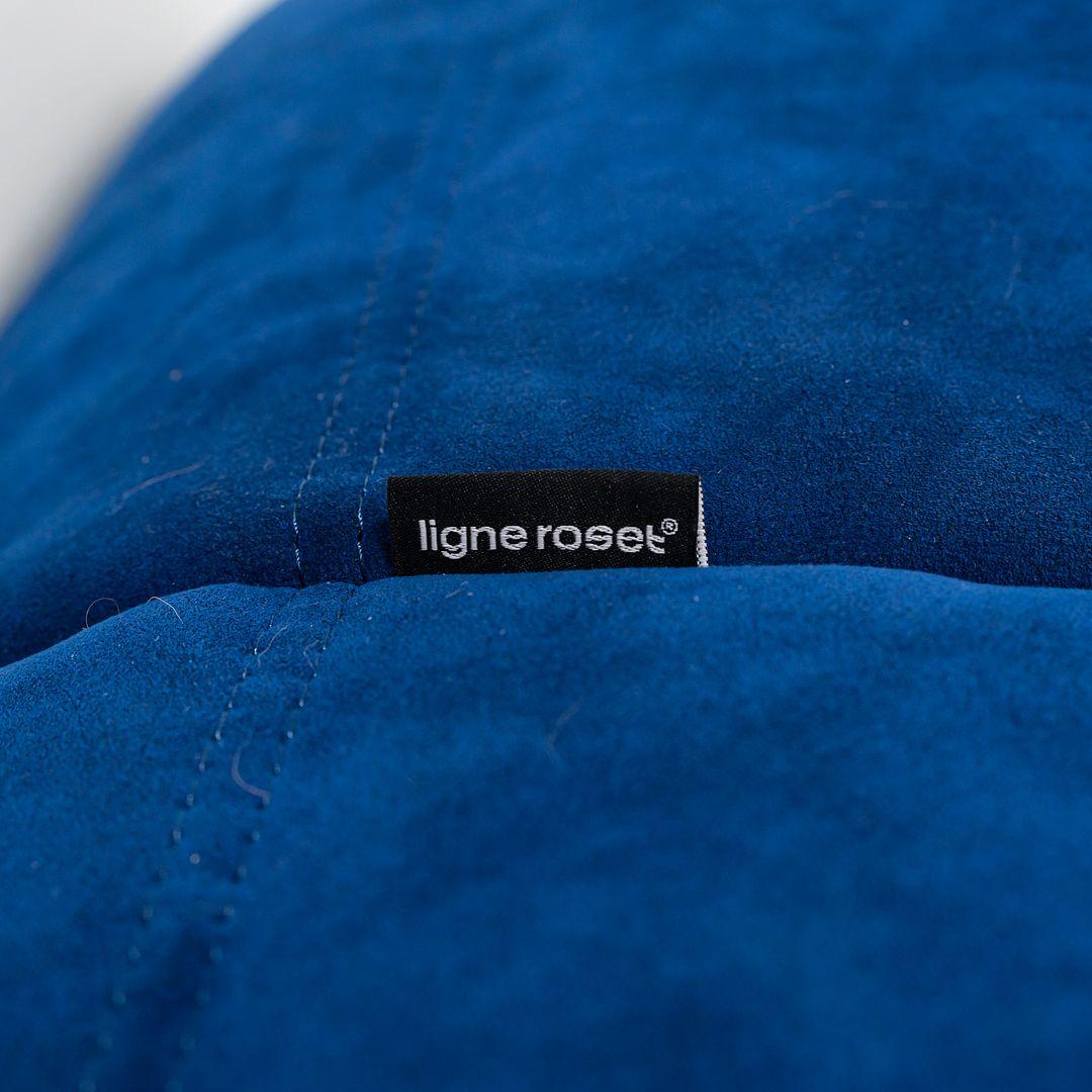 2023 Michel Ducaroy for Ligne Roset TOGO Fireside Lounge Chair - Infanta Blue 3
