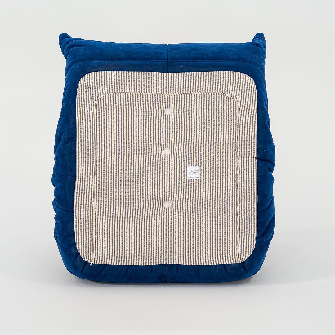 2023 Michel Ducaroy for Ligne Roset TOGO Fireside Lounge Chair - Infanta Blue 2
