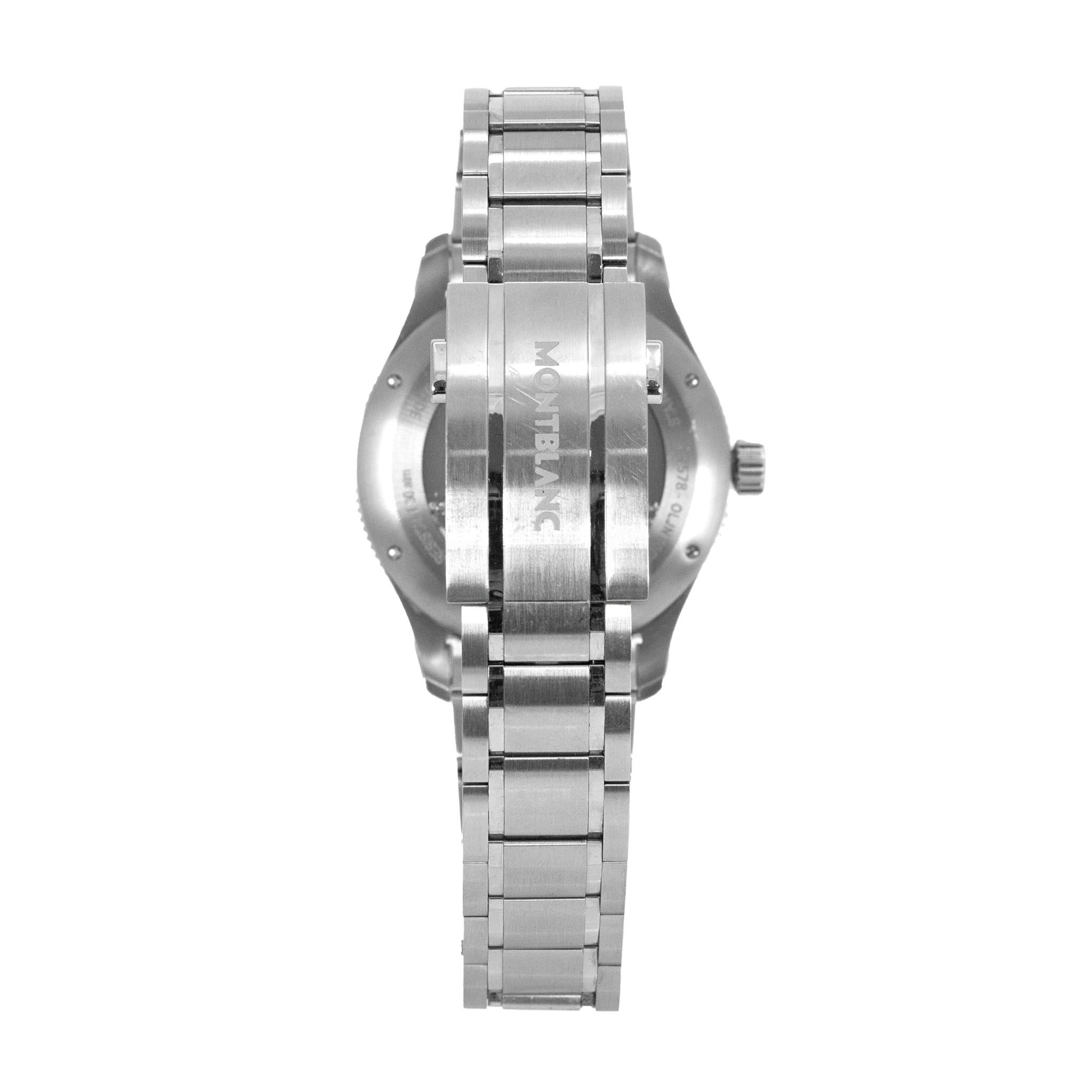 2023 Reloj Montblanc 1858 42MM 129373 Esfera verde Bisel verde Acero Automático en venta 2