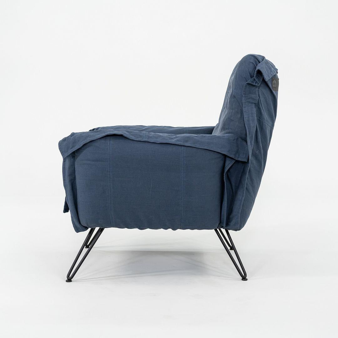 2023 Sillón Moroso for Diesel Cloudscape Lounge con Pluma de Ganso en Tela Moderno en venta