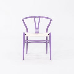 2023 Pair of Hans Wegner for Carl Hansen CH24 Wishbone Chair in Beech Lavendar