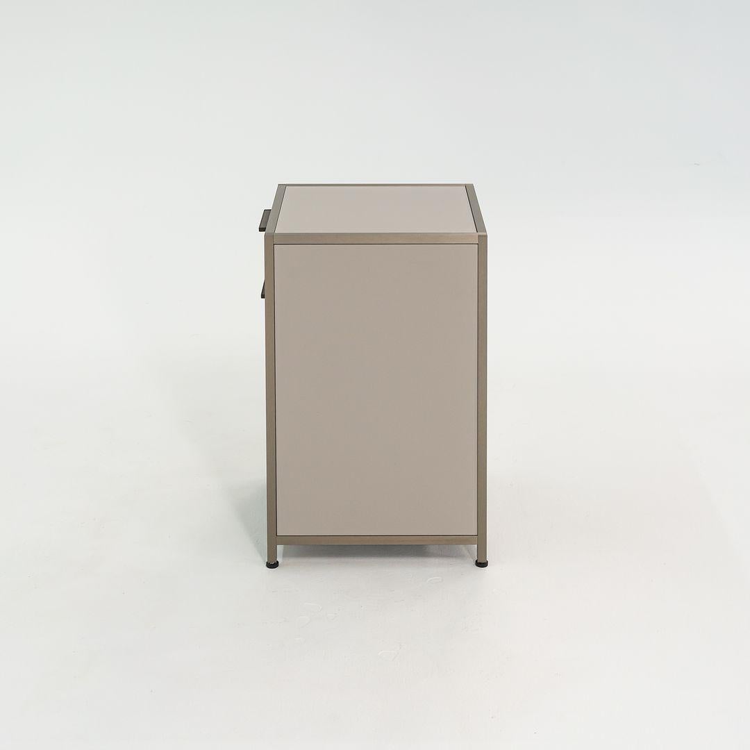 2023 Pair of Pagnon & Pelhaitre DITA Argile Bronze Nightstands / Bedside Tables In Excellent Condition For Sale In Philadelphia, PA