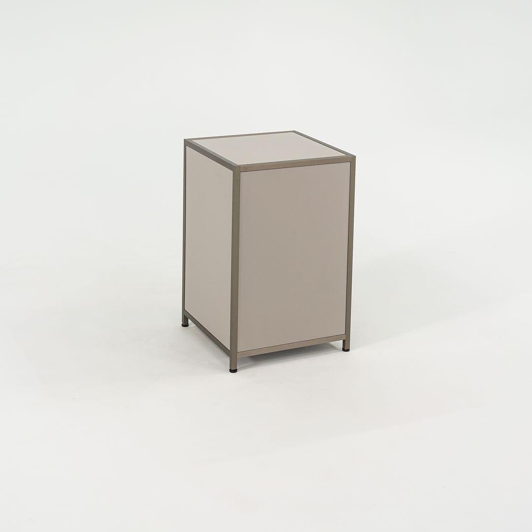 Contemporary 2023 Pair of Pagnon & Pelhaitre DITA Argile Bronze Nightstands / Bedside Tables For Sale