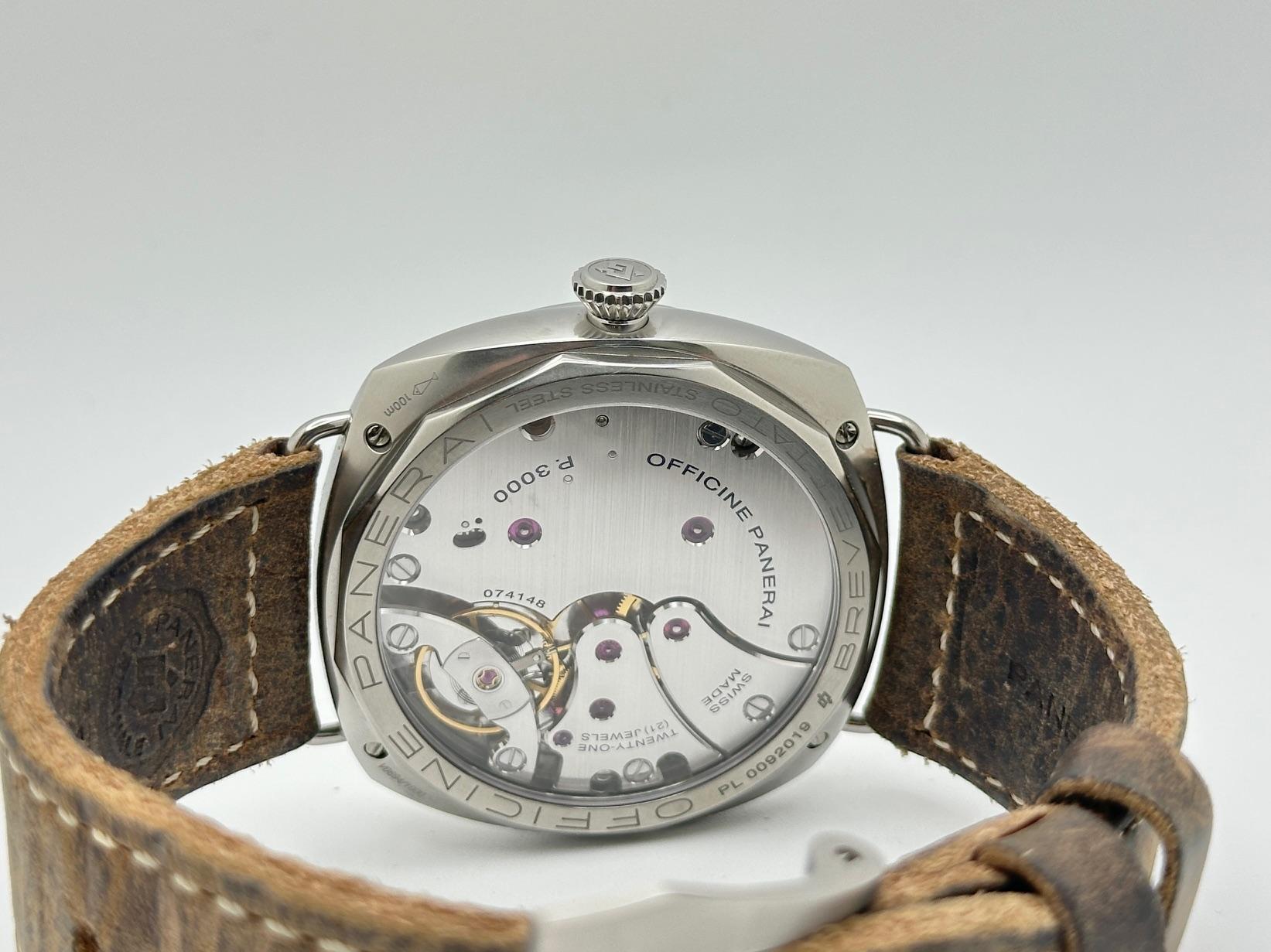 2023 Panerai Radiomir PAM00931 47mm California Quadrante Marrone Acciaio Scatola Documenti in vendita 1