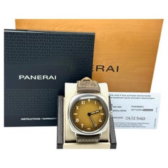 2023 Panerai Radiomir PAM00931 47mm California Brown Dial Steel Box Papers