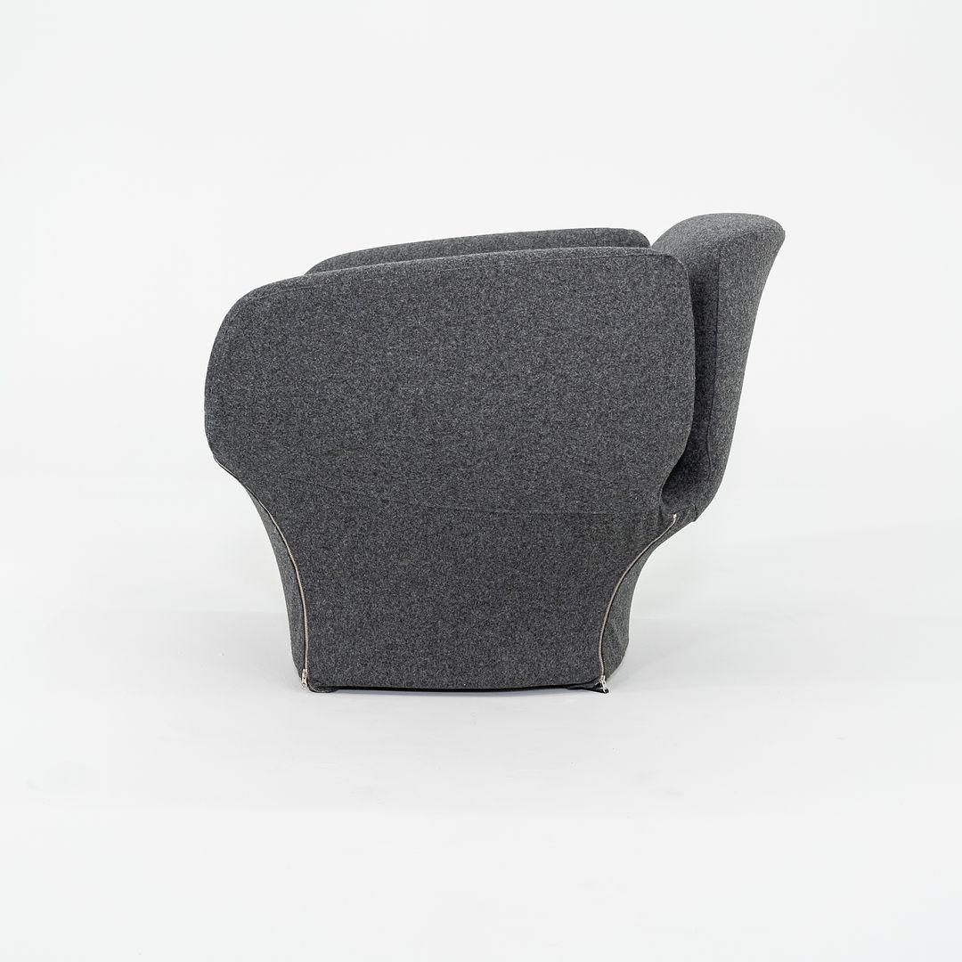 2023 Patricia Urquiola per Moroso Poltrona Bloomy in Matrix 912 Grigio in vendita 2