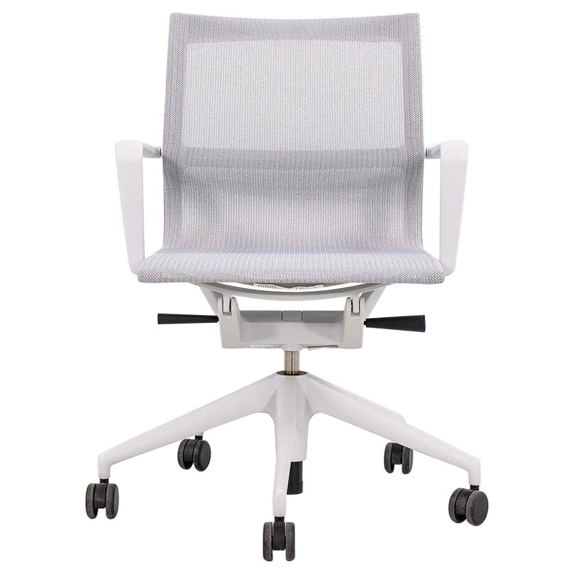 2023 Chaise de bureau Physix par Alberto Meda pour Vitra 1x Disponible en blanc