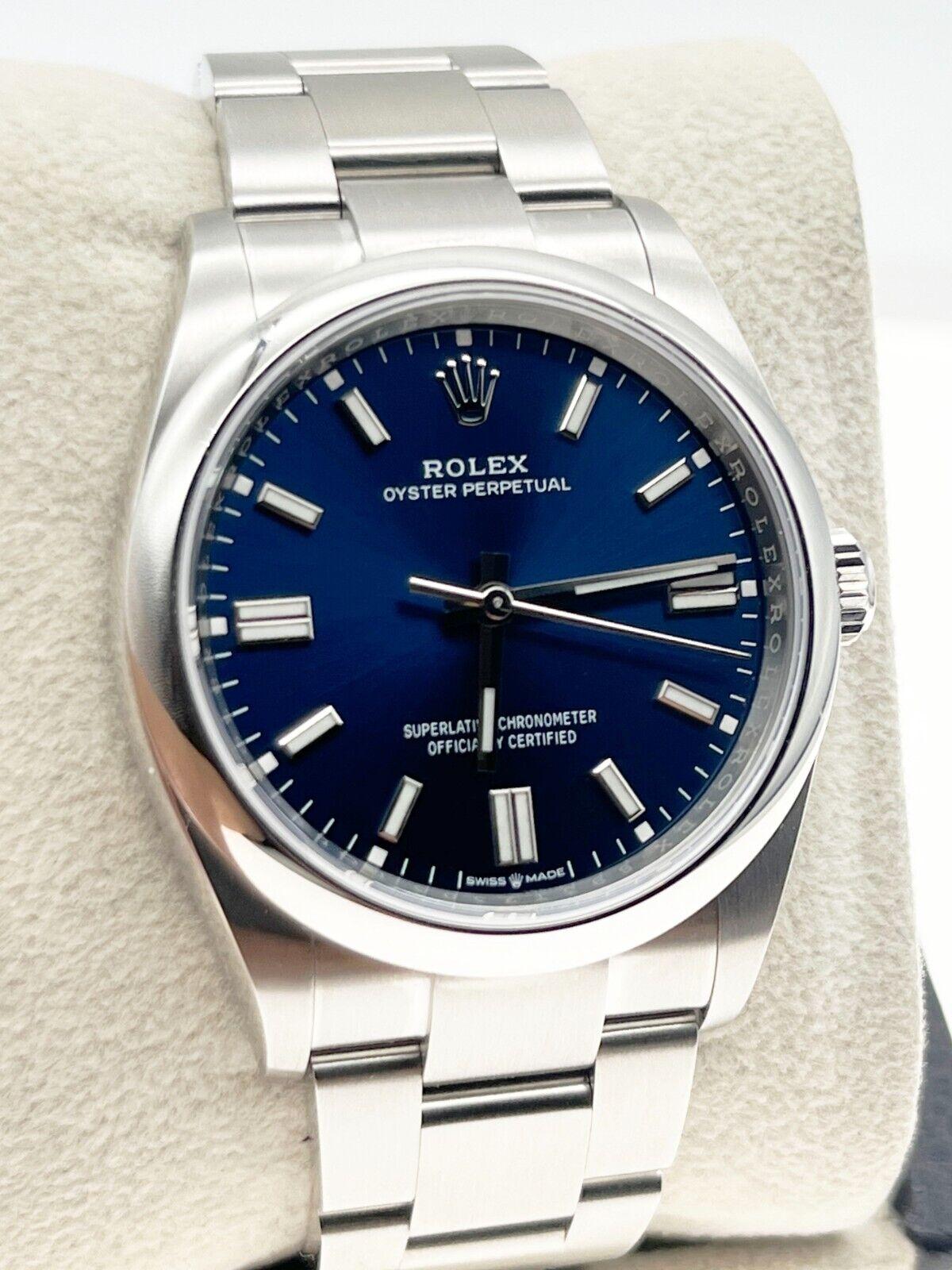 rolex 126000 blue