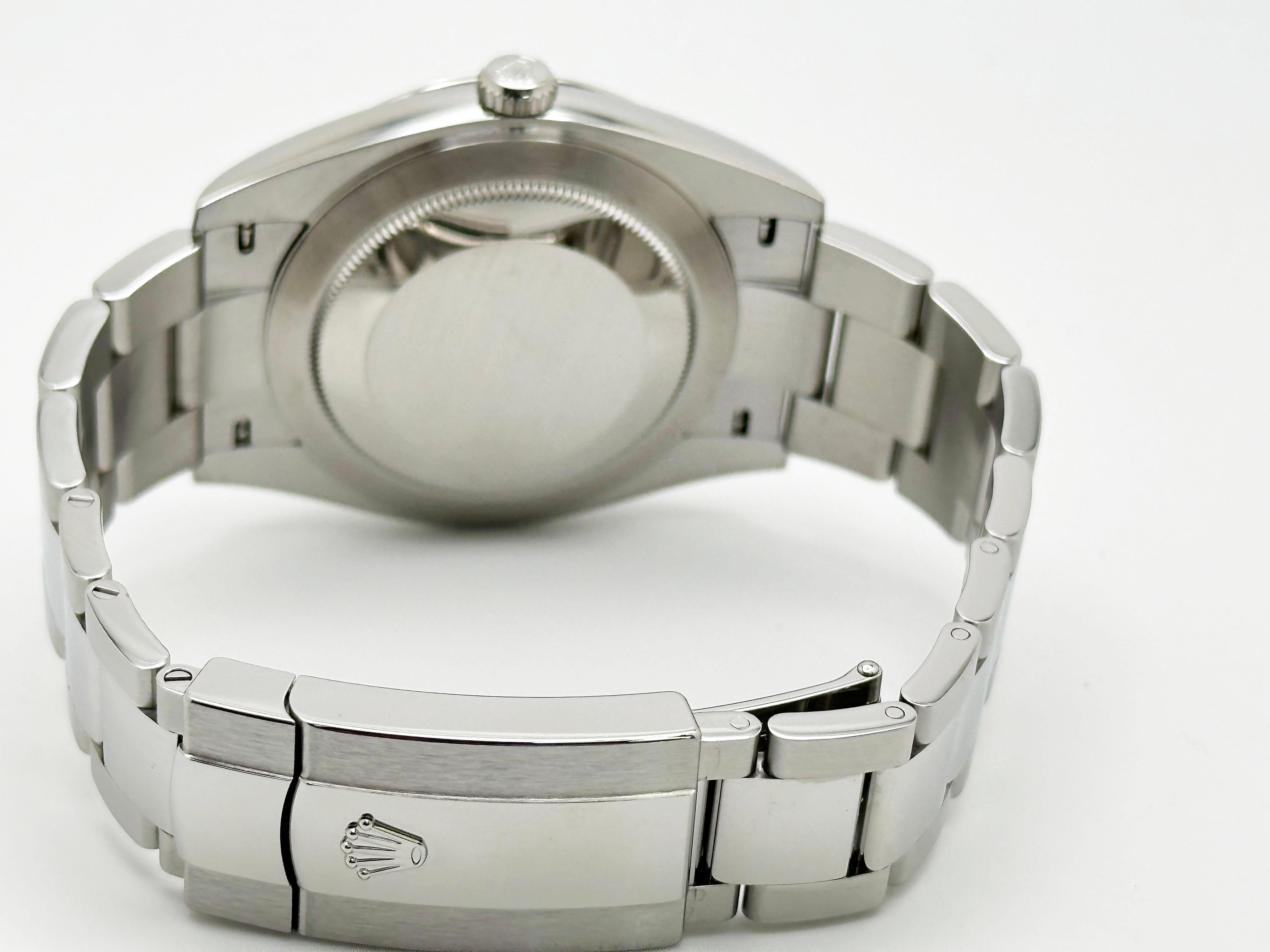 2023 Rolex 126334 Datejust 41 Mint Green Dial Stainless Steel Box Paper For Sale 4