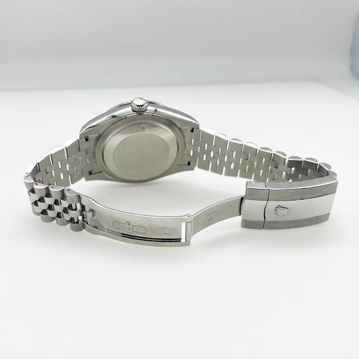 2023 Rolex Sky Dweller 336934 42mm Cadran bleu Acier inoxydable Jubilee Box Paper en vente 3