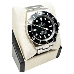 2023 Rolex Submariner 124060 Cerámica 41mm Acero inoxidable Caja Papel