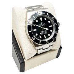 2023 Rolex Submariner 124060 Keramik 41mm Edelstahl Box Papier