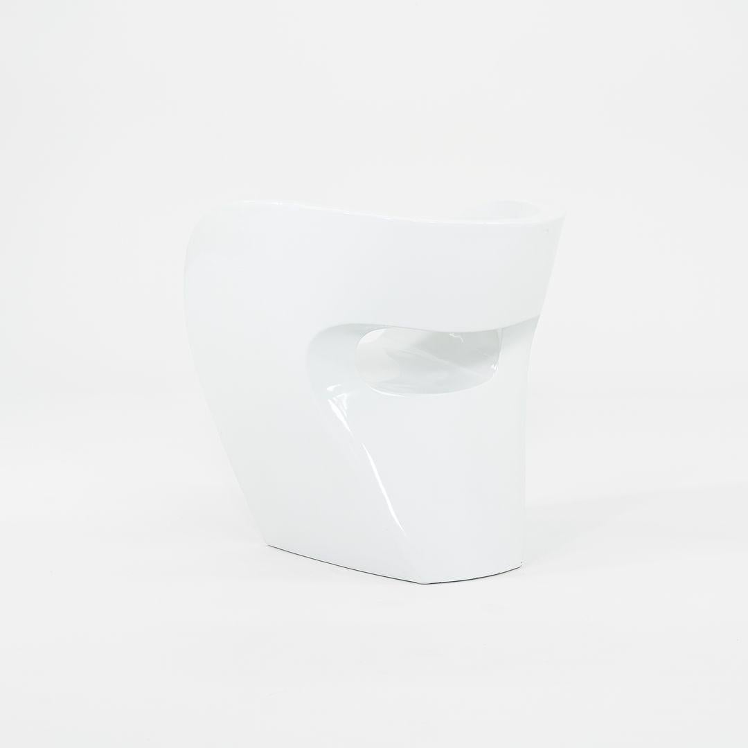 2023 Ron Arad für Moroso Little Albert Weiß lackierter Lounge-Sessel, RAL9003 im Angebot 4