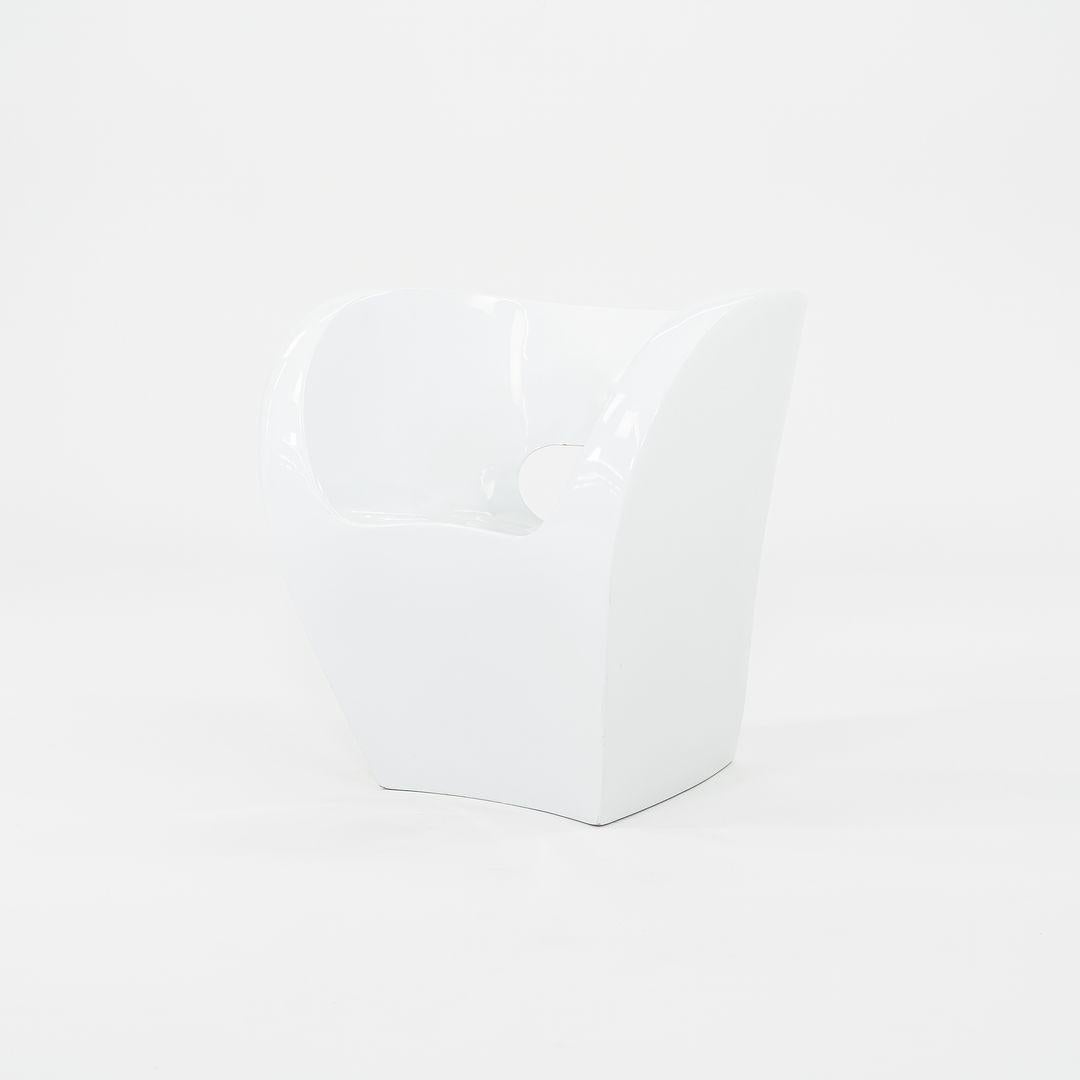 2023 Ron Arad für Moroso Little Albert Weiß lackierter Lounge-Sessel, RAL9003 im Angebot 3