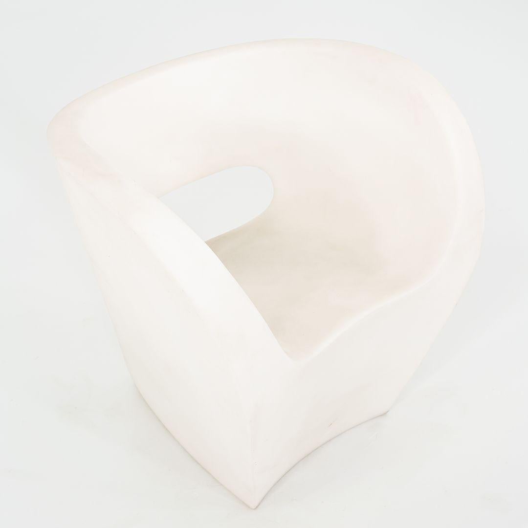 Moderno 2023 Ron Arad per Moroso Poltrona Little Albert in bianco traslucido in vendita