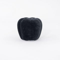 2023 Sacha Lakic for Roche Bobois Apex Ottoman in Tissu Calin Anthracite