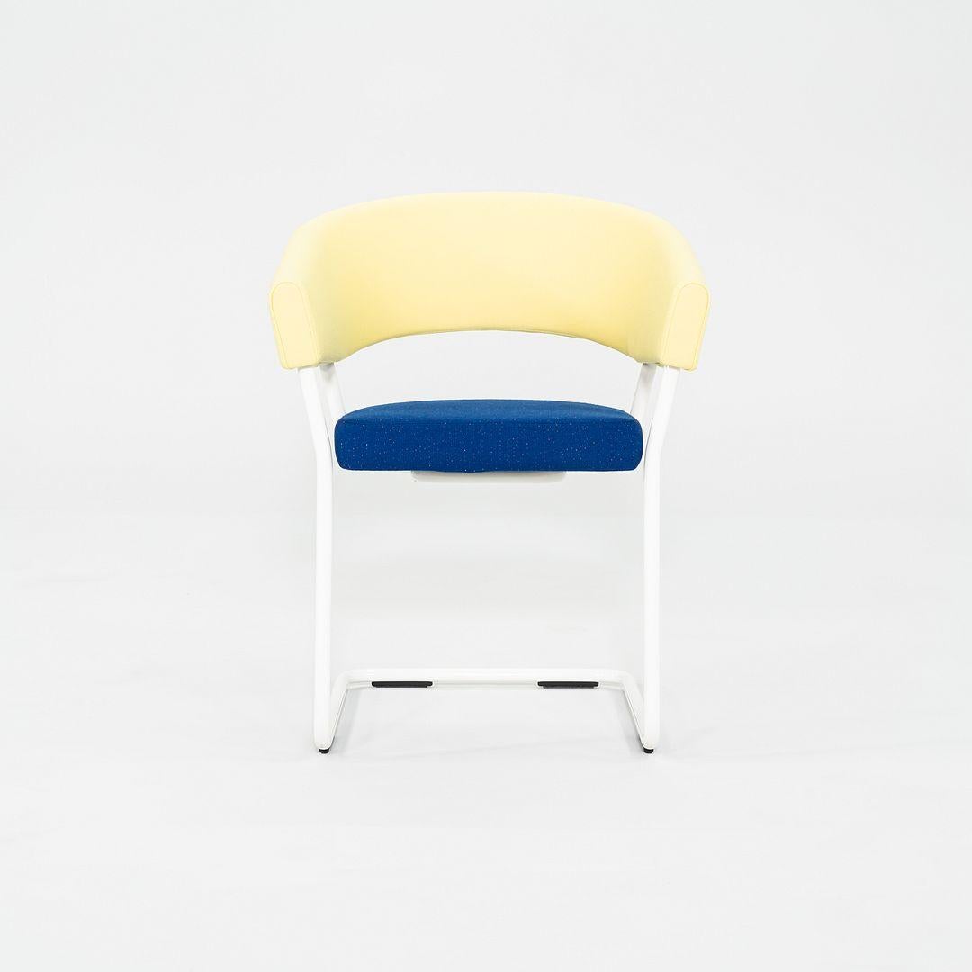 2023 Sillón de comedor Wolfgang Hartauer para Tecta D9 en tejido amarillo / azul en venta 2