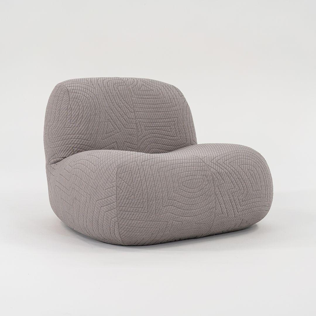 Contemporary 2023 Yabu Pushelberg for Ligne Roset Pukka Lounge Chair in Appa Ulster Fabric