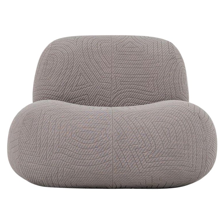 2023 Yabu Pushelberg for Ligne Roset Pukka Lounge Chair in Appa Ulster Fabric