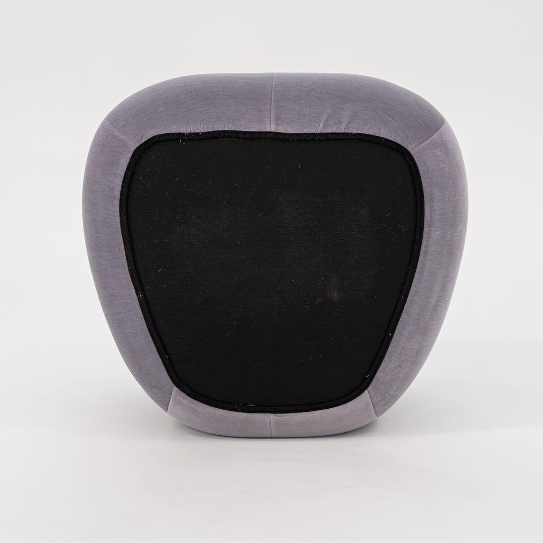 2023 Yabu Pushelberg Pukka Lounge Chair in Gentle Iron Grey Fabric Upholstery For Sale 4