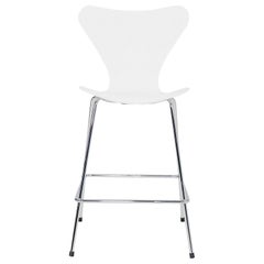 2024 Arne Jacobsen for Fritz Hansen Series 7 Counter Stool in Painted Ash