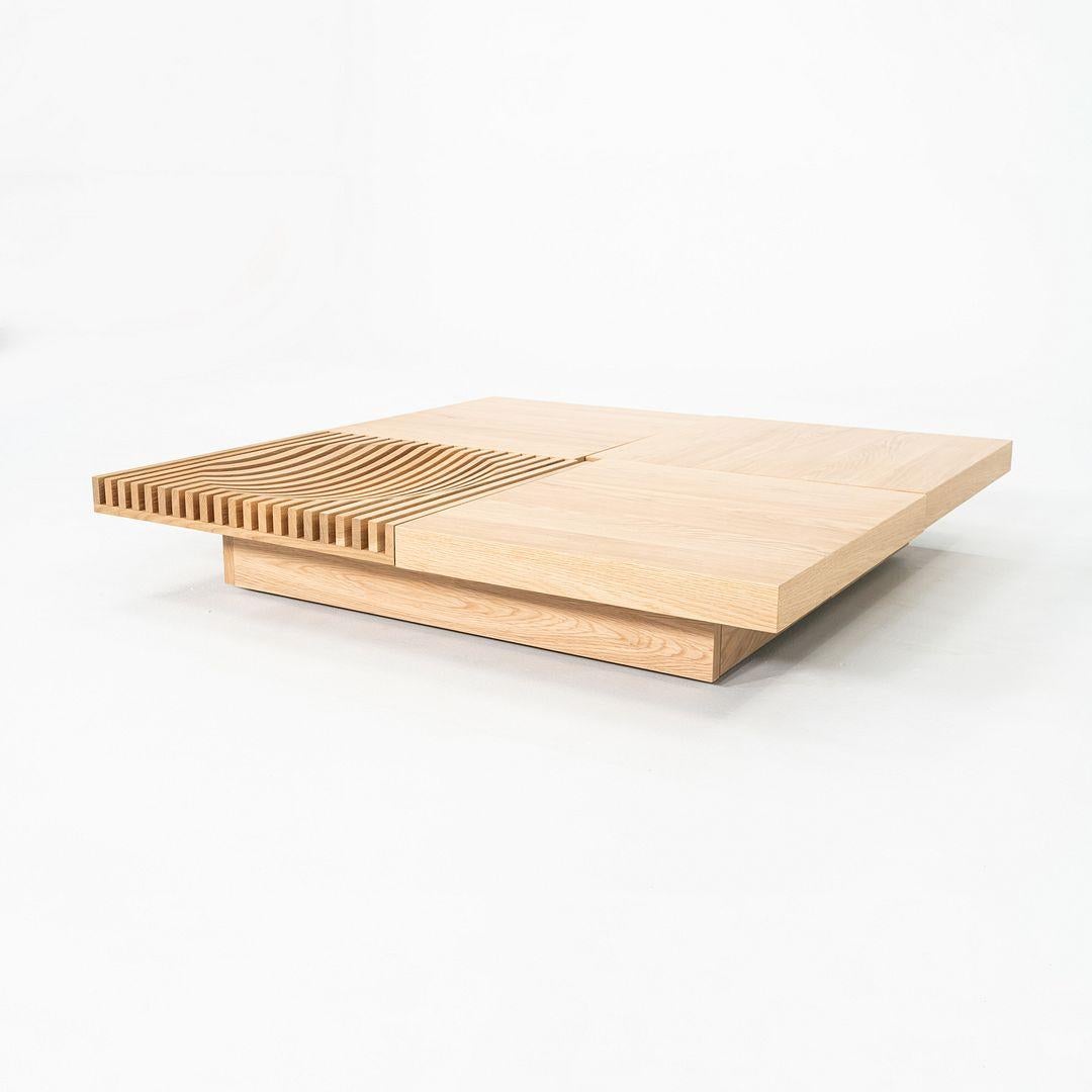 2024 Atilla Kuzu for CondeHouse Barringer Slide Coffee Table in Japanese Oak For Sale 6