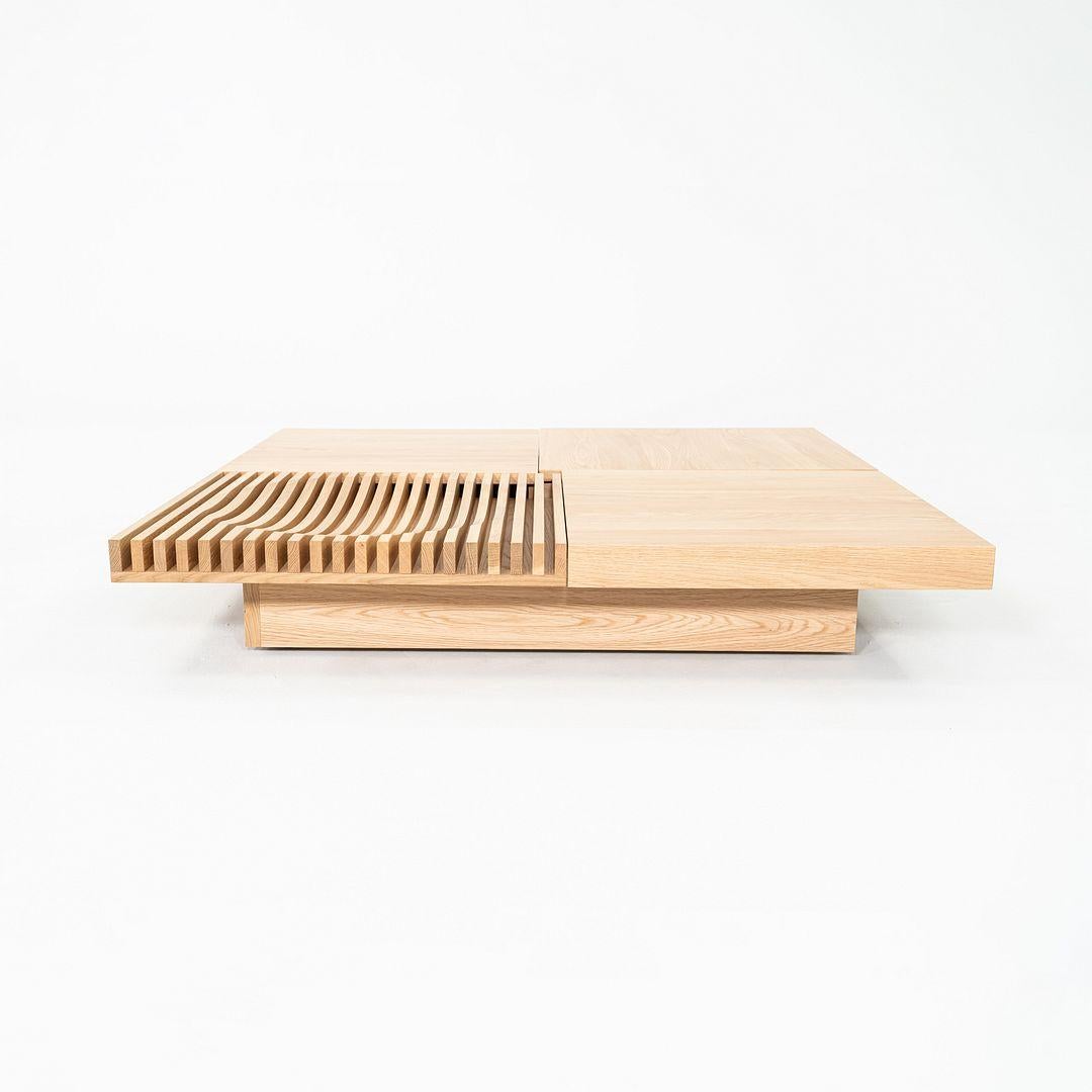 2024 Atilla Kuzu for CondeHouse Barringer Slide Coffee Table in Japanese Oak For Sale 7