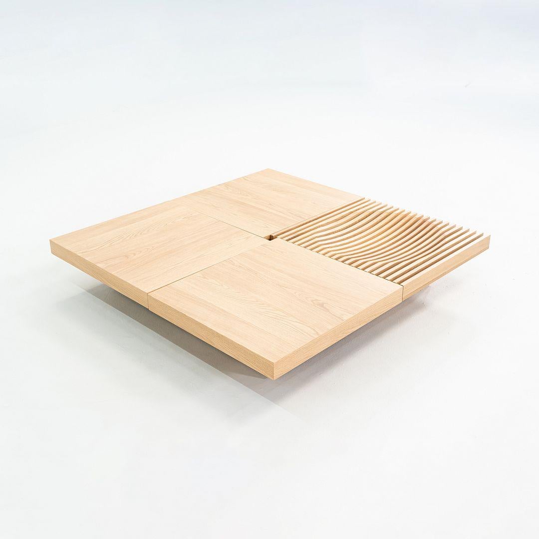 Modern 2024 Atilla Kuzu for CondeHouse Barringer Slide Coffee Table in Japanese Oak For Sale